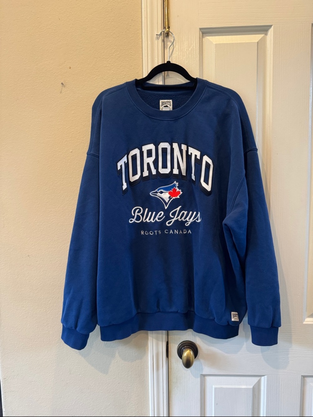 Roots Blue Toronto Blue Jays Crewneck Sweatshirt
